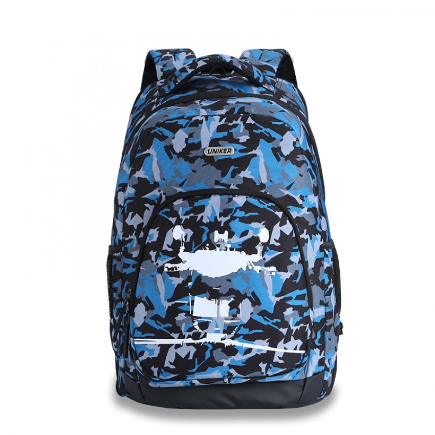 Blue look the classic backpack style